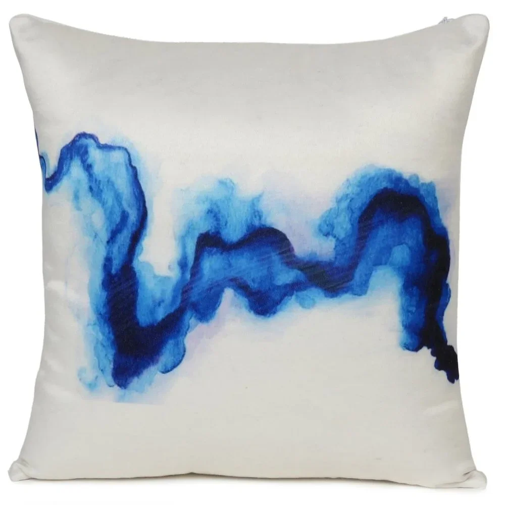 Oussum Home Decorative Watercolor Digital Print Cushion Pillow Cover Pillow Case